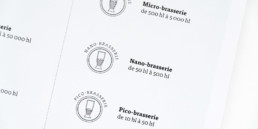 Guide Creaguide, graphisme Zaniah, réalisation pictogrammes