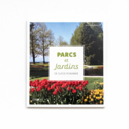Guide, graphisme Zaniah, Parcs et Jardins, réalisation Design, couverture
