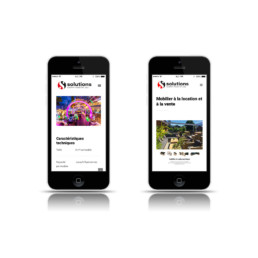 zaniah, webdesign, digital, responsive, page accueil