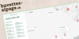 Buvette alpage, carte